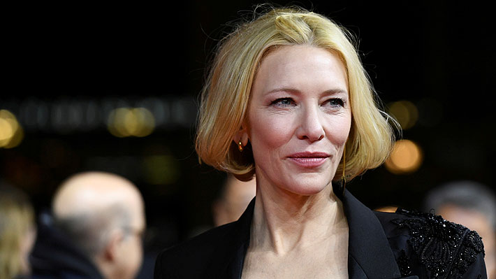 Cate Blanchett sufrió "un pequeño corte" en su cabeza en un accidente doméstico con una motosierra