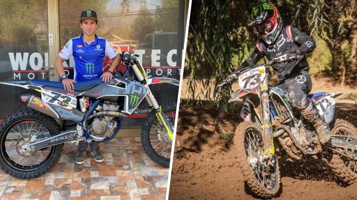 Hardy Muñoz, la joya del motocross chileno narra lo duro que ha tenido que pasar en EE.UU. por sentirse discriminado