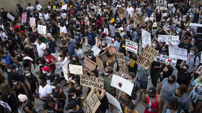 Manifestaciones se replicaron en diversas ciudades de EE.UU. en nueva jornada de protestas por muerte de George Floyd
