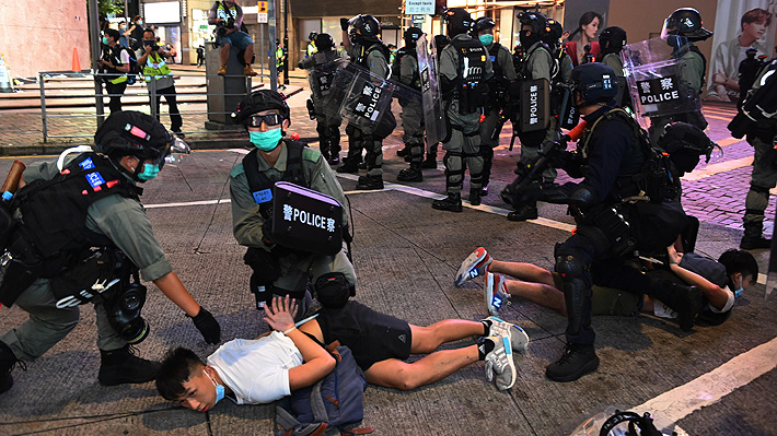 Hong Kong registra las primeras detenciones bajo la ley de seguridad promulgada por China