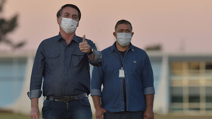 Bolsonaro da positivo en nuevo test de covid-19 y se mantendr&aacute; en cuarentena
