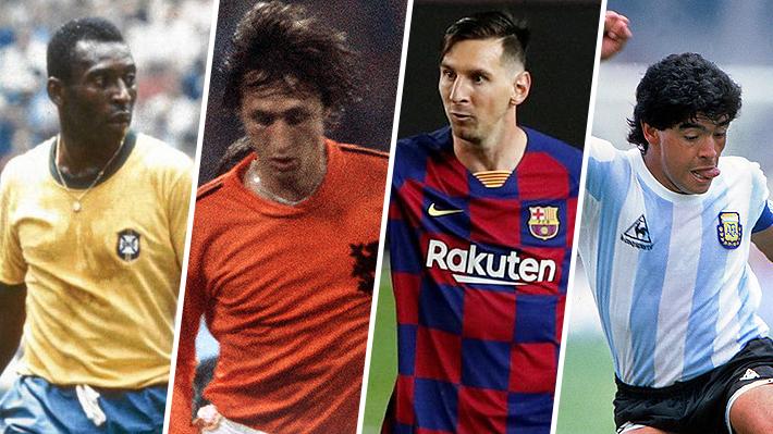Vi a Pelé, Cruyff y Maradona, pero Messi es el mejor Leyenda