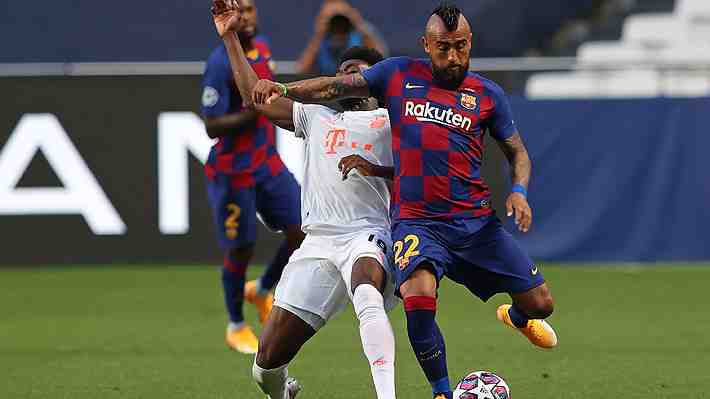 "El mejor equipo del mundo estaba enfrente": En España critican a Vidal y recuerdan su "fanfarronada" antes del desastre frente al Bayern