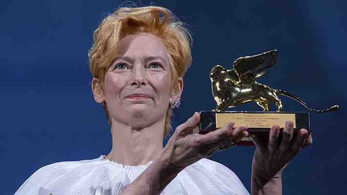Festival de Venecia premia la trayectoria de Tilda Swinton con el León de Oro honorífico