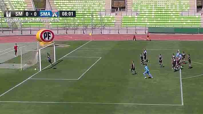 Insólito, escandaloso... Mira el golazo de tiro libre que no le cobraron a San Marcos en la Primera B