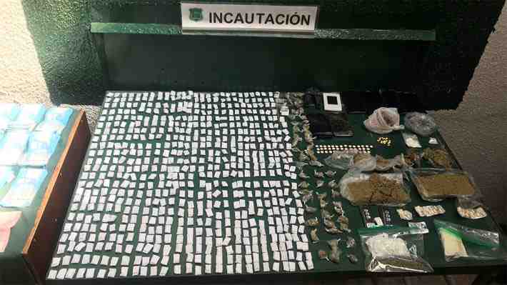 Gendarmería incauta dos kilos de droga y casi $4 millones desde módulo de la cárcel de Valparaíso
