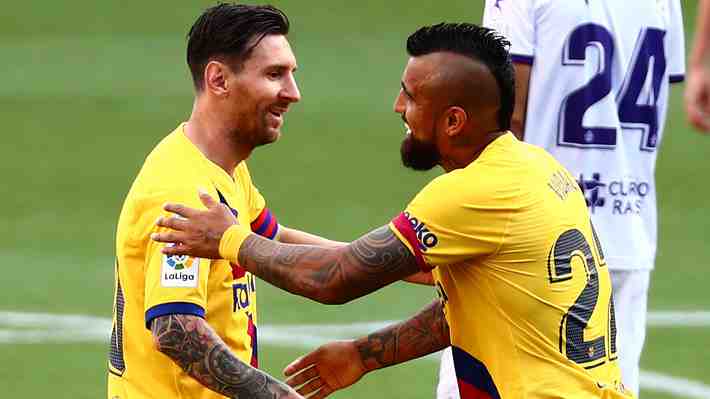 "Siempre me pareciste un fenómeno", "nos volveremos a cruzar": El emotivo mensaje de despedida de Messi a Vidal