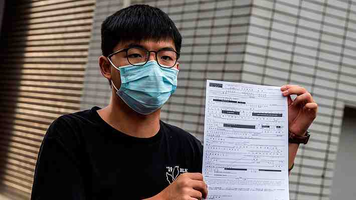 Detienen en Hong Kong a líder prodemocrático por participar en una "reunión ilegal"