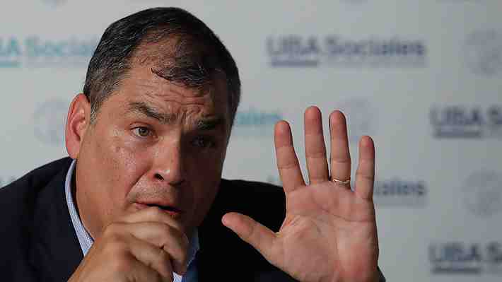 Justicia ecuatoriana ordena la captura del ex Presidente Rafael Correa por caso de corrupción