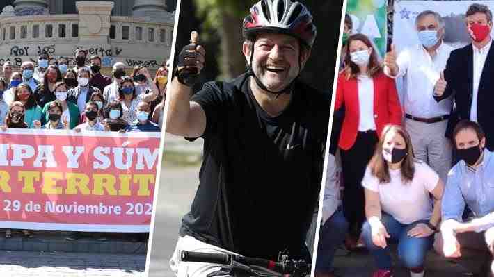 Cicletadas, actos de unidad y redes sociales: Cómo fue el inicio de las campañas a primarias de alcaldes y gobernadores