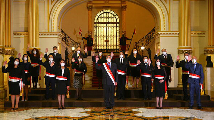 Perú: Presidente Sagasti nombra nuevo gabinete liderado ...