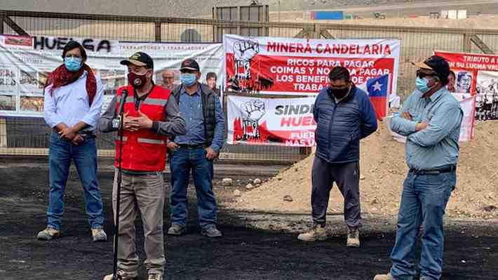 Sindicato de minera Candelaria depuso paro tras aceptar bono de $17,5 millones