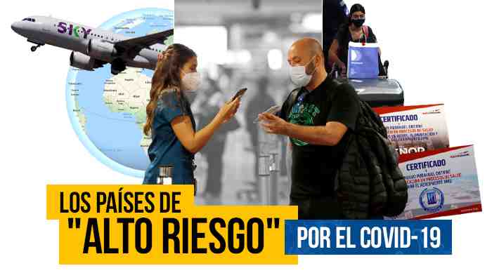 Quienes lleguen de estos lugares deberán guardar cuarentena en Chile: Los 128 países de "alto riesgo" según la OMS