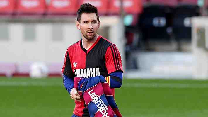 Mira el tremendo golazo de Messi en el Barcelona y su emocionante dedicatoria a Diego Maradona