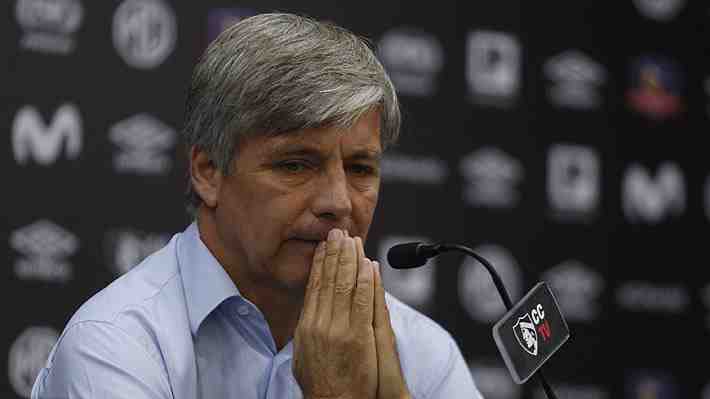 Mayne-Nicholls habla de los "serios problemas financieros" que podría haber en Colo Colo y lanza: "No se acaba el mundo si toca descender"