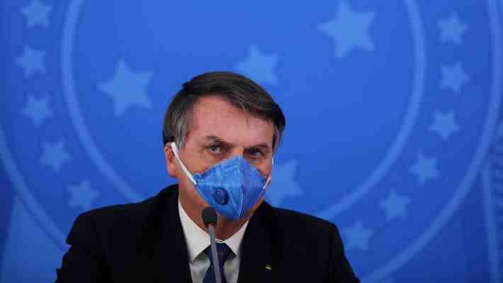 Presidente Jair Bolsonaro afirma que "Brasil está quebrado, no puedo hacer nada"