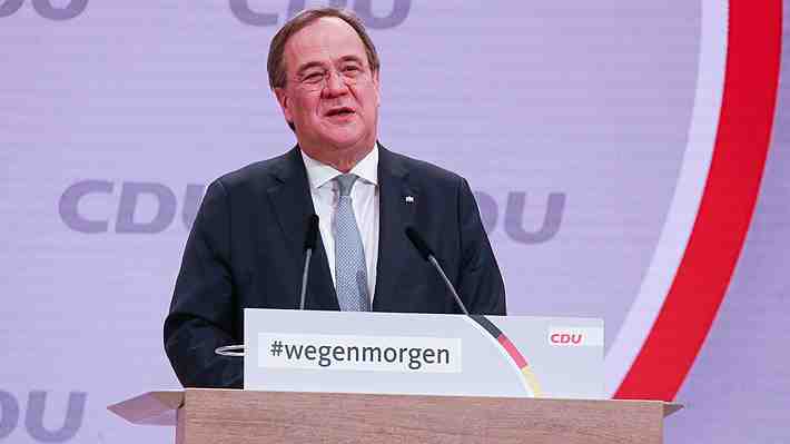 Partido de Angela Merkel opta por la continuidad y elige a Armin Laschet como nuevo presidente