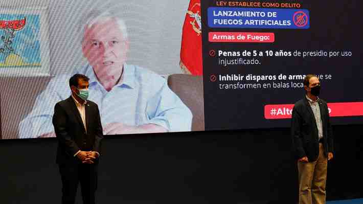 Presidente promulga la ley que sanciona como delito el uso, venta y fabricación de fuegos artificiales sin permisos