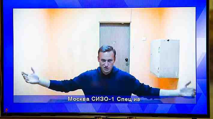 Justicia rusa rechaza apelación de Navalni: Líder opositor deberá seguir en la cárcel