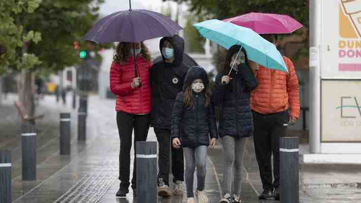 Meteorología: Agua caída supera los 35 milímetros en la RM y lluvias son las más intensas en enero desde que se tiene registro