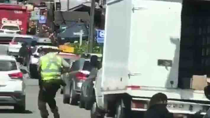 Carabineros asegura que "se ve un peligro inminente para la vida" del funcionario en procedimiento en Panguipulli