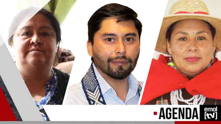 Candidatos de pueblos originarios para escaños reservados: Lidia González, Hans Curamil y Yanet Challapa debaten en Agenda EmolTV