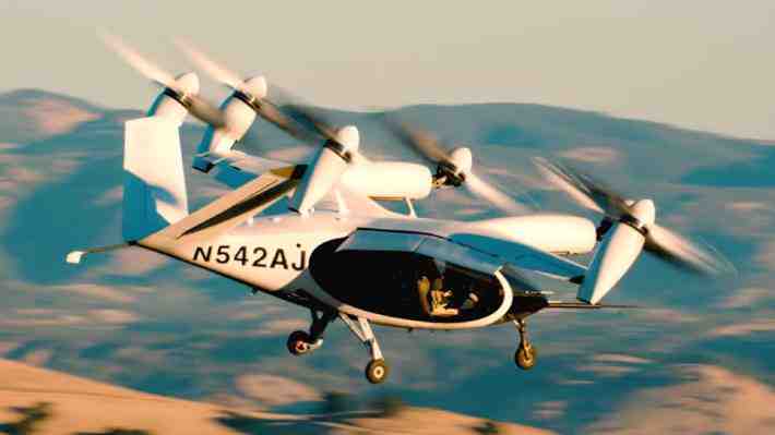 Empresa Joby Aviation muestra por primera vez su avión eléctrico en pleno vuelo