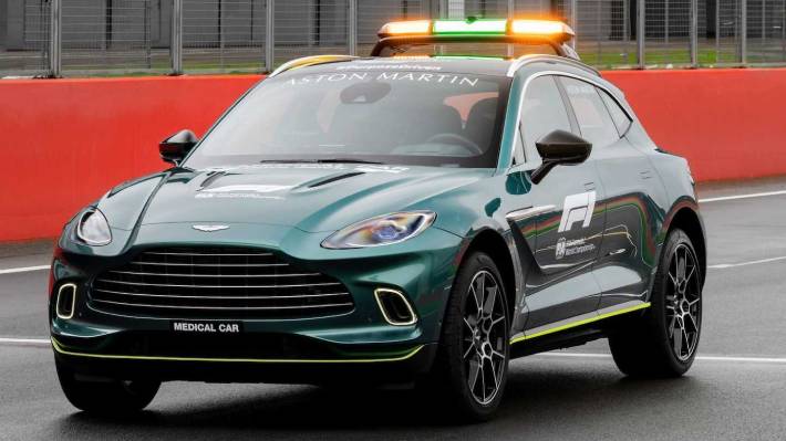 Aston martin safety car