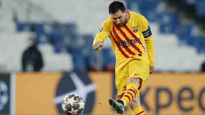 Mira el impresionante golazo que le anotó Messi al Paris Saint Germain en la Champions