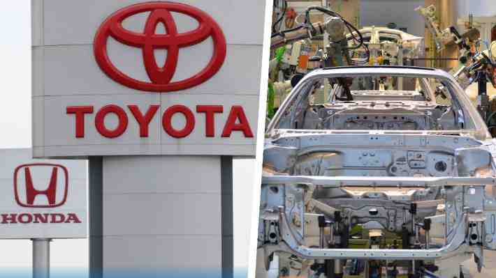 Honda y Toyota vuelven a restringir su producción en Norteamérica por escasez de suministros