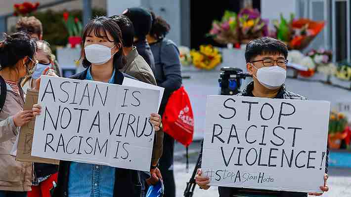 El rechazo a la violencia contra personas de origen asiático se toma EE.UU. tras ataques en Atlanta