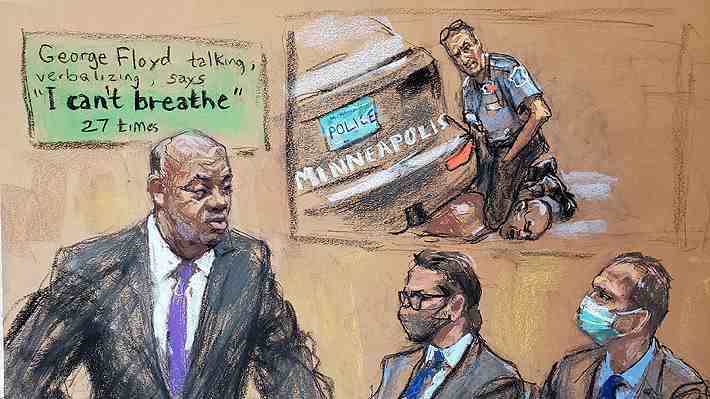 Juicio por caso George Floyd comienza en EE.UU. mostrando los videos de su muerte