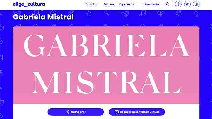 Obra reunida de Gabriela Mistral está disponible online para su lectura y descarga