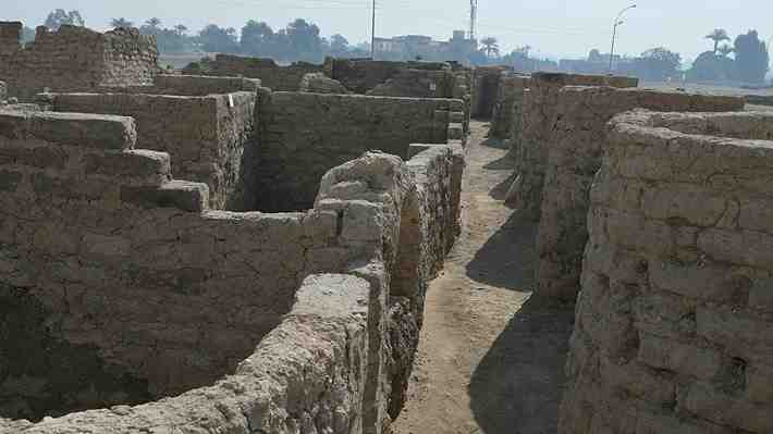 Fotos: Revisa imágenes de la ciudad de 3.000 años que fue encontrada en Egipto en importante hallazgo arqueológico