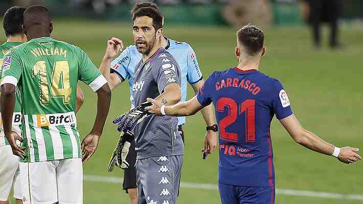 Bravo es figura en vibrante empate ante el líder Atlético, y el Betis se mantiene de lleno en la lucha por plazas europeas