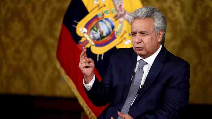 Presidente ecuatoriano Lenín Moreno advierte que no permitirán "ningún tipo de desmán" tras resultado de elecciones