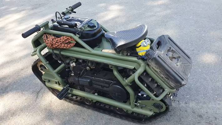 Subir eslogan Crónico Mira esta extravagante pero útil “moto tanque” creada en Rusia | Emol.com