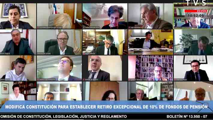 Comisión Constitución del Senado aprueba en general tercer retiro del 10%: Proyecto pasa a la Sala