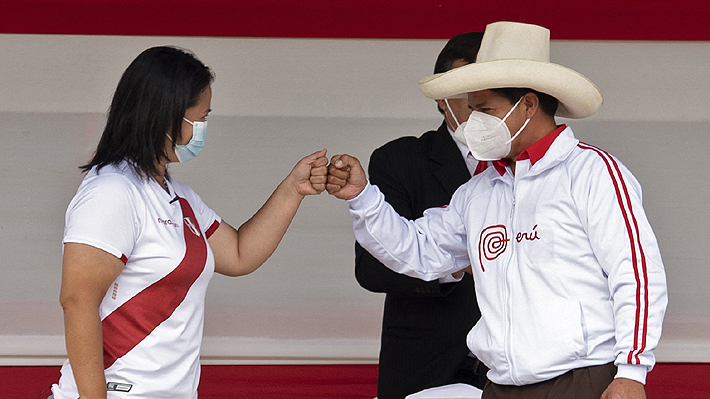 Perú: Pedro Castillo y Keiko Fujimori se enfrentan en ...