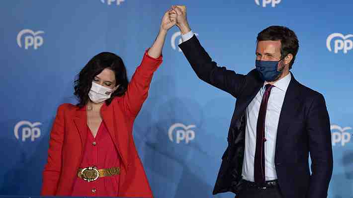 Elecciones en Madrid: Díaz Ayuso arrasa y podrá seguir gobernando con el apoyo de Vox