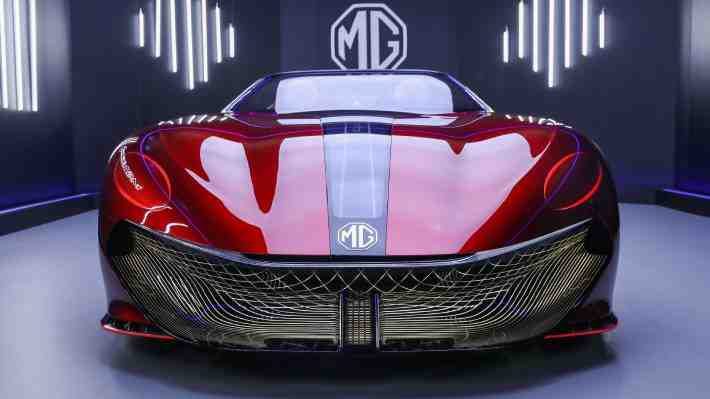 MG anuncia que el Concept Cyberster entrará a la línea de producción