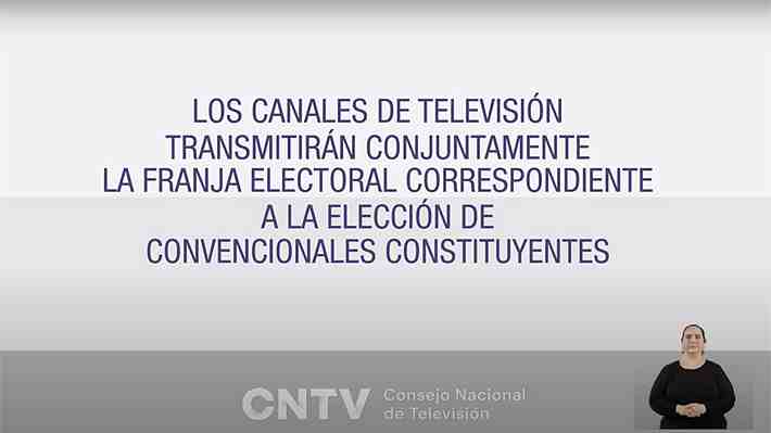 Franja electoral dejará de emitirse desde este miércoles tras postergación de elecciones