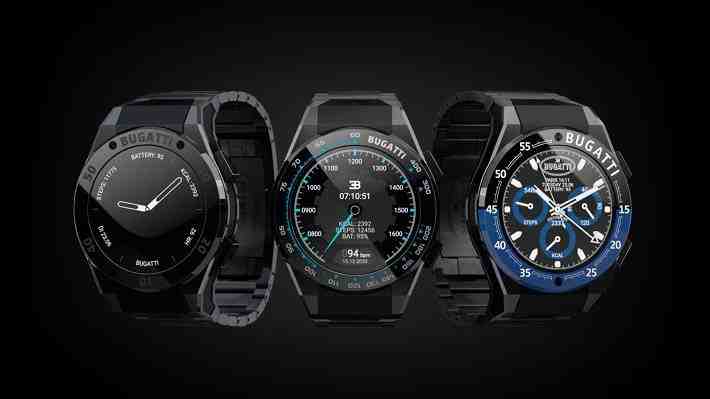 Bugatti lanza nueva línea de relojes inteligentes “asequibles”