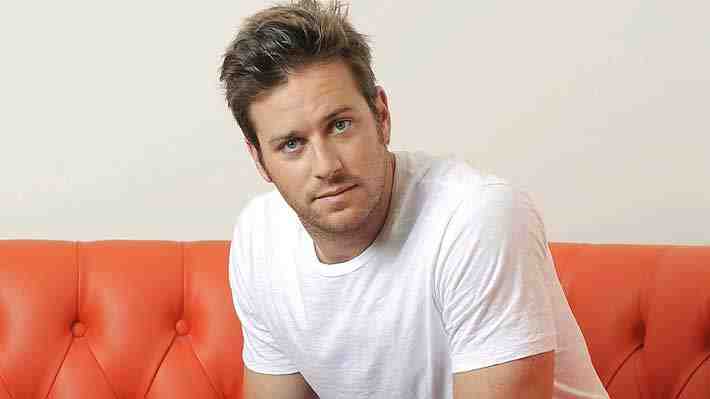 Actor Armie Hammer se internó en un centro para tratar su adicción a las drogas, al alcohol y al sexo