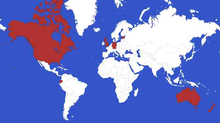 El atlas de las primarias presidenciales: Los países que los candidatos han citado como referentes