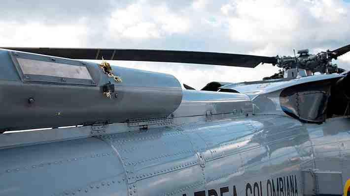 Atacan con disparos el helicóptero en el que viajaba el Presidente de Colombia Iván Duque