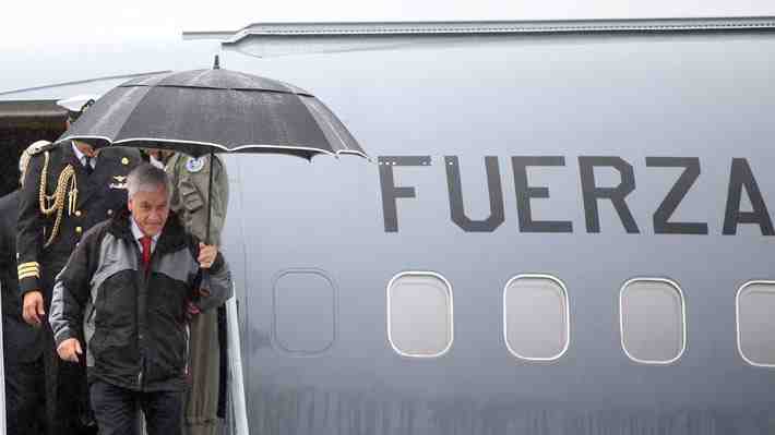 Avión donde viaja Presidente no pudo aterrizar en Temuco por poca visibilidad: Tocará tierra en Puerto Montt