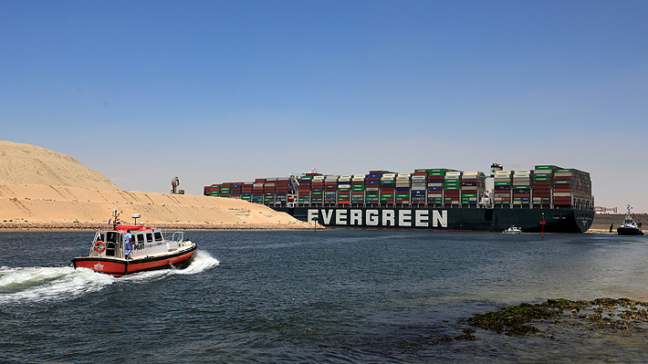 Buque "Ever Given" zarpa del Canal de Suez después de 100 días inmovilizado - Vimarsana News
