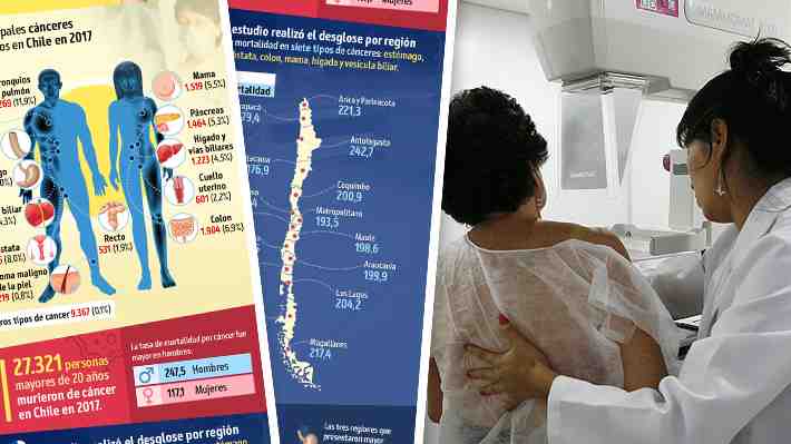 Muertes por cáncer en Chile: Las desiguales cifras por región y cómo afectan factores como la educación