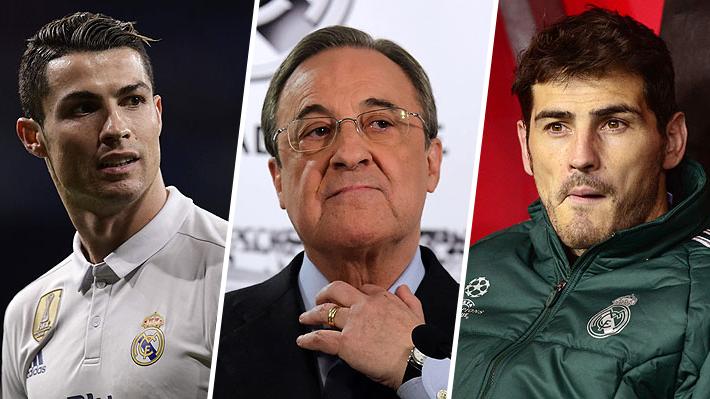 Cristiano, Casillas, Mourinho... Los apuntados en los audios filtrados de Florentino  Pérez y las duras frases hacia cada uno 